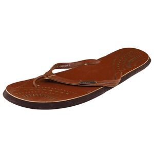 Betani Sz 9 M Brown Flip‎ Flop Leather Women Sandals Judith